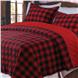 Western Plaid Cotton Quilt/Sham Set